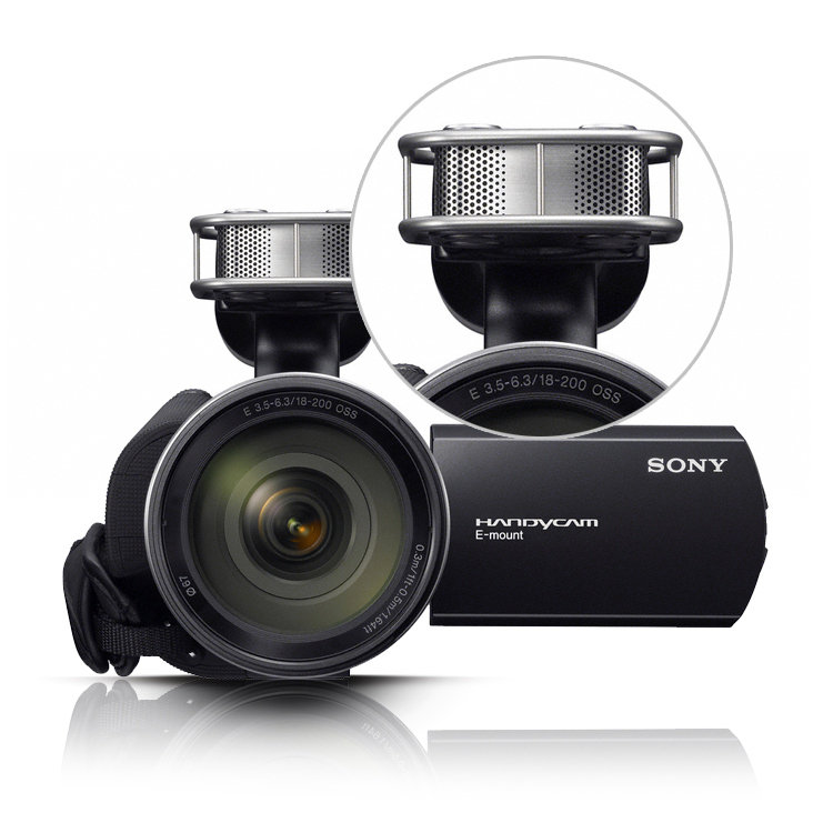Sony NEXVG10EBDI Handycam Camcorder with Interchangeable Lenses and