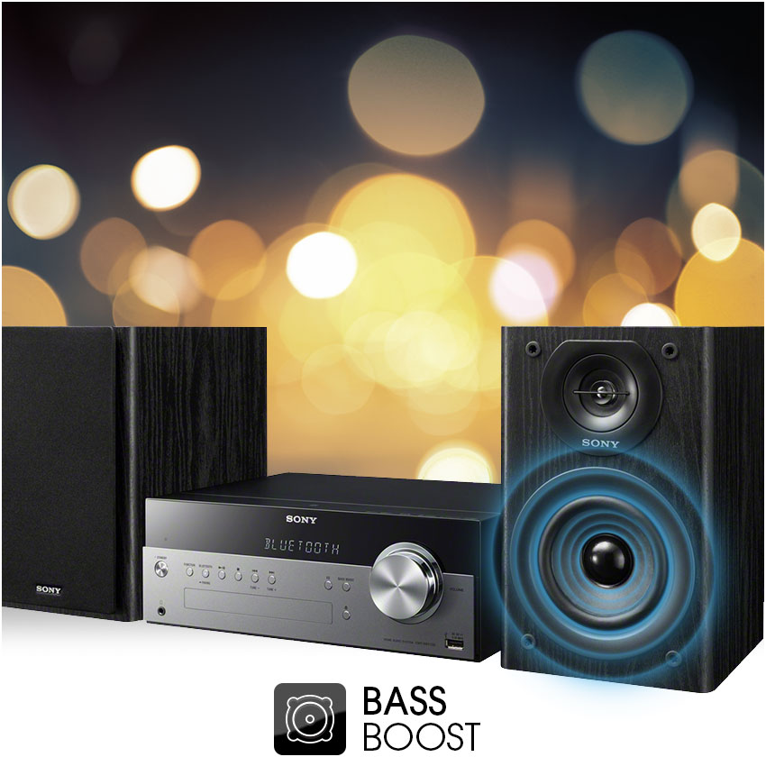 Sony CMTSBT100B Allinone Audio System with Wireless Amazon.co.uk