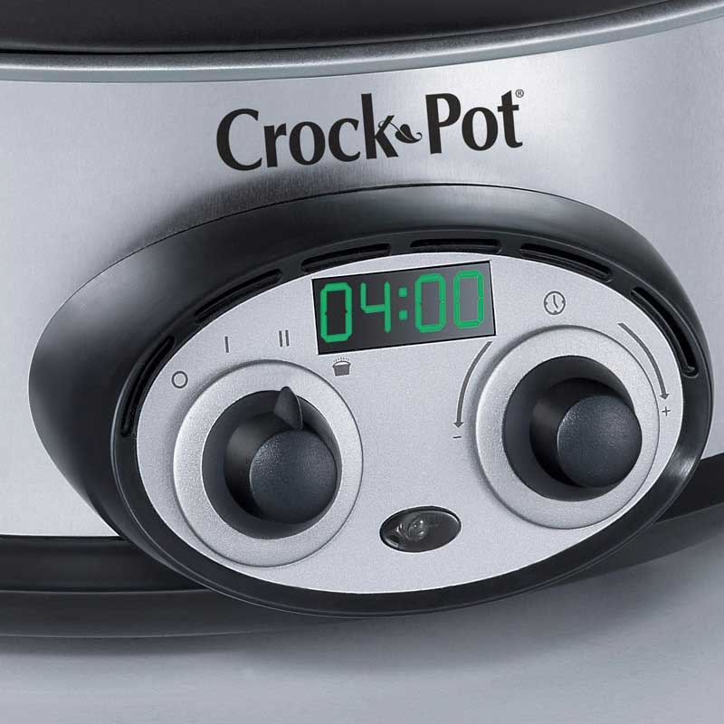 CrockPot Sauté Countdown Slow Cooker, 5.7 Litre, Silver Amazon.co.uk