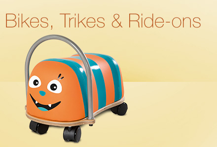Bikes, trikes &amp; ride-ons
