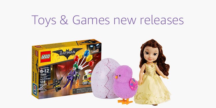 Toys &amp; Games new release