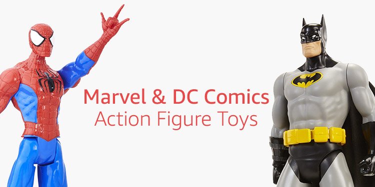 Marvel &amp; DC Comics Action Figure Toys