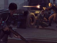 Joel overlooking the overgrown, post-apocalyptic world of The Last of Us