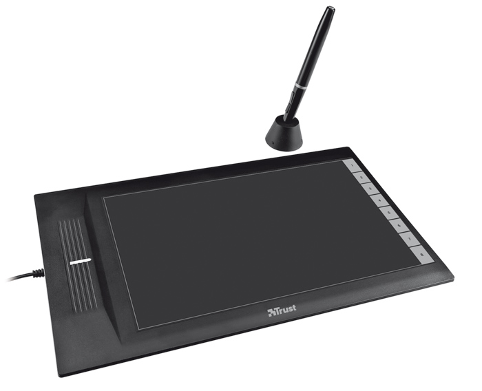 Trust Slize Graphics Tablet for PC, Tablet Black Amazon.co.uk