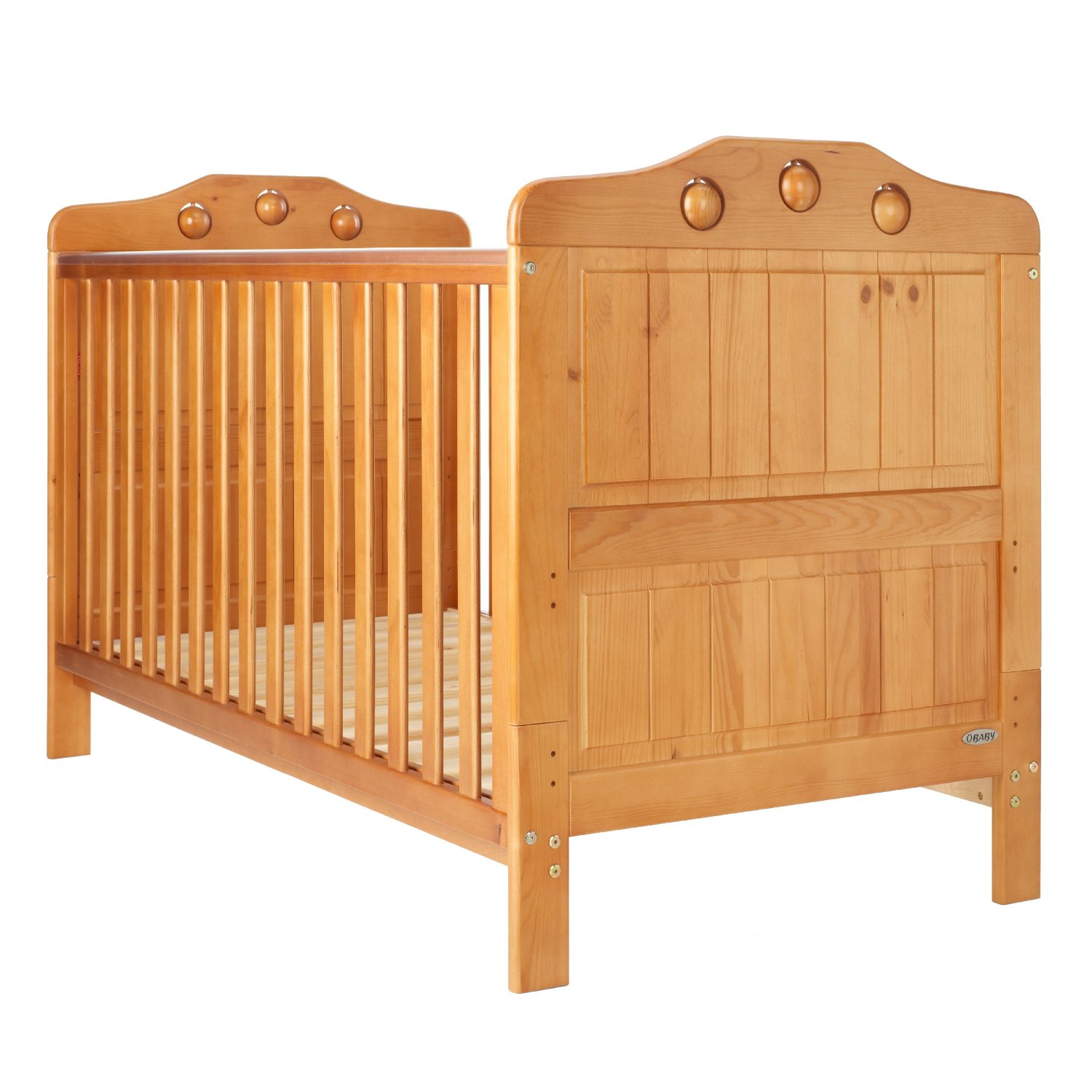 Obaby Lisa Cot Bed (Country Pine) Amazon.co.uk Baby