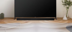 Virtual surround sound for a cinematic experience 