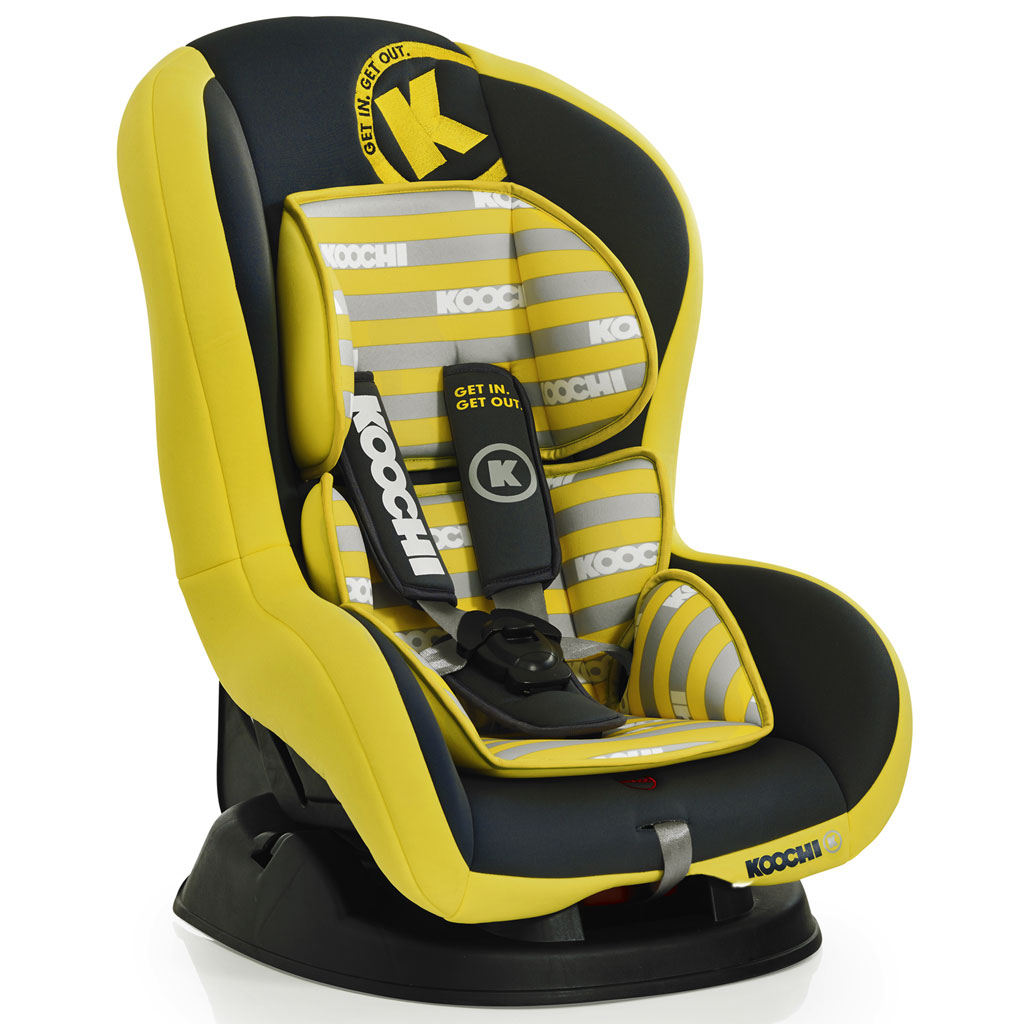 Koochi Kickstart Group 1 Car Seat Primary Yellow Amazon.co.uk Baby