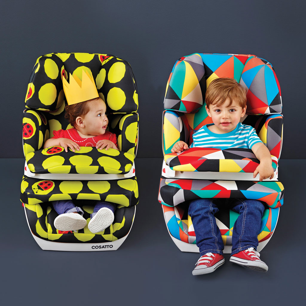 Cosatto Troop Group 1/2/3 Car Seat Ladybird Yellow/Black Amazon.co