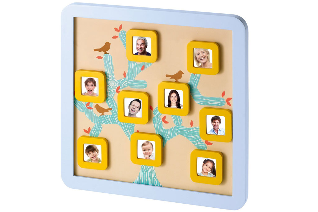 Baby Art Family Tree Frame, Yellow Backgroud Amazon.co.uk Baby Products