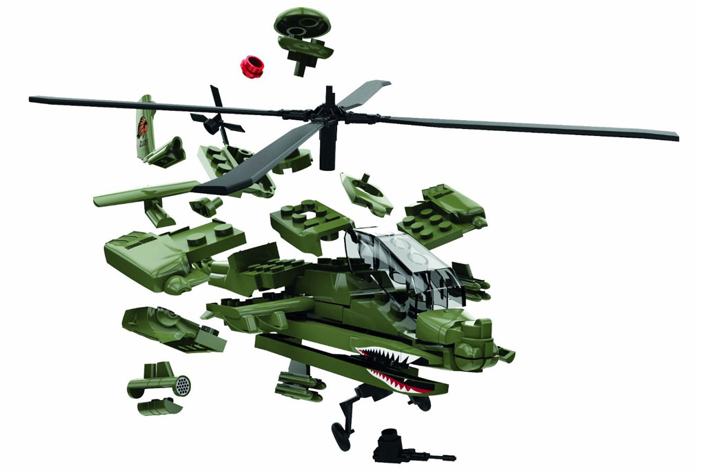 Airfix J6004 Quick Build Apache Helicopter Model Kit Amazon.co.uk Toys & Games