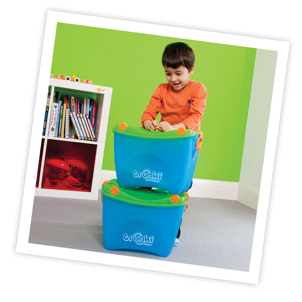 Trunki Travel ToyBox (Blue) Amazon.co.uk Luggage