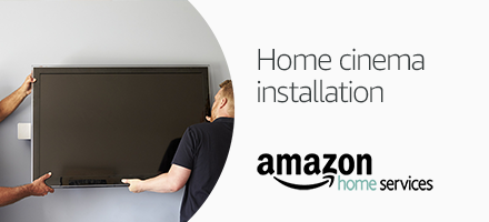 Book TV wall mounting, projectors, speaker and soundbar installation service- with shome cinema products on Amazon