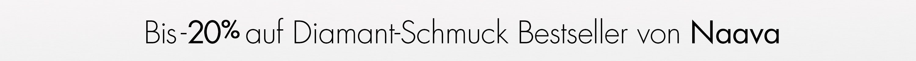 Bis -20% auf Diamant-Schmuck Bestseller von Naava