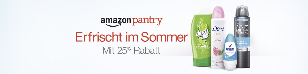 25% Rabatt auf Deodorants