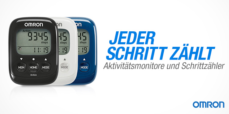 Schrittzähler von Omron