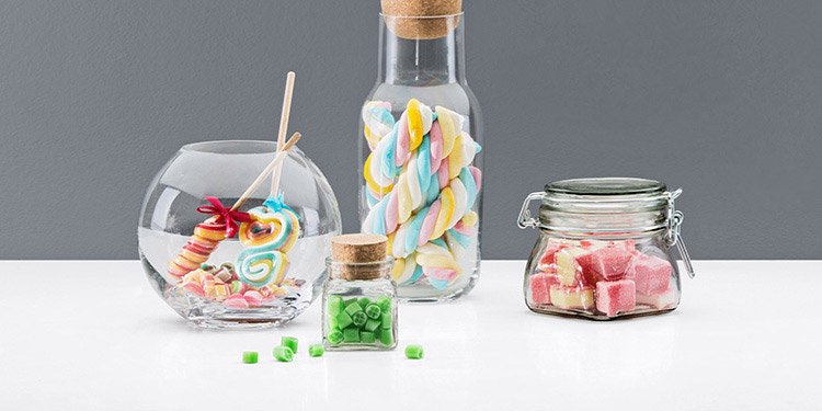 Einmachgläser, Glasbehälter