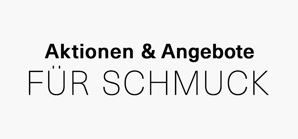 Aktionen und Angebote für Schmuck