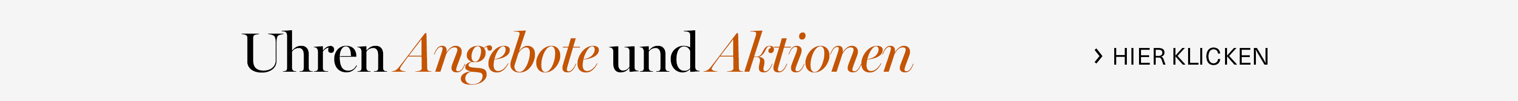 Uhren Angebote und Aktionen