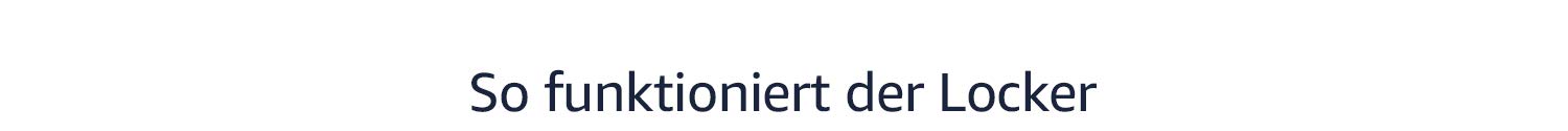 So funktioniert der Locker