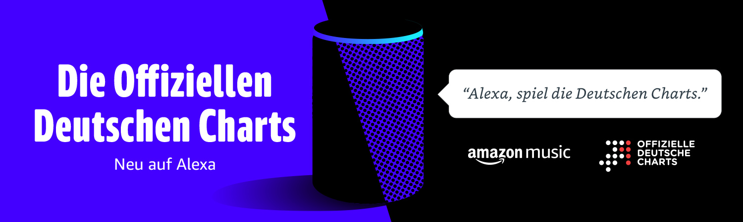 Neu auf Alexa: Die offiziellen Deutschen Charts