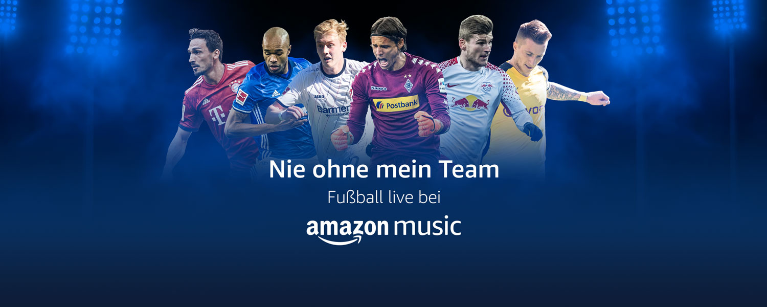 Fußball live bei Amazon Music