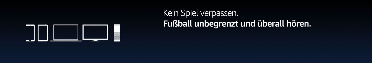 Fußball live bei Amazon Music