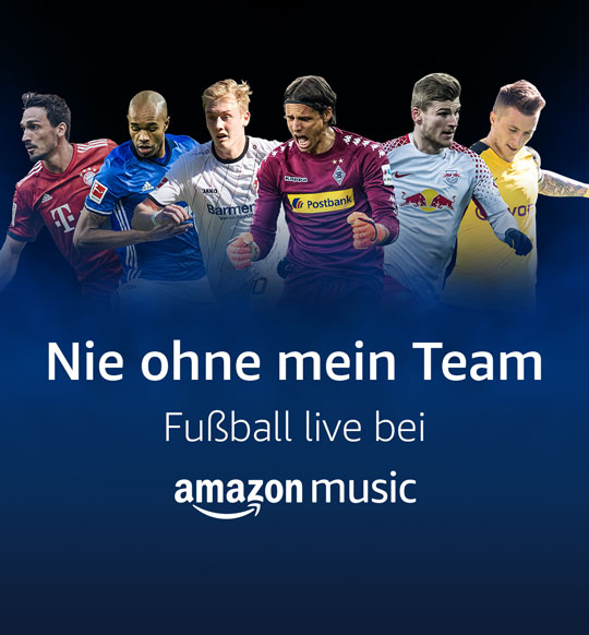 Fußball live bei Amazon Music