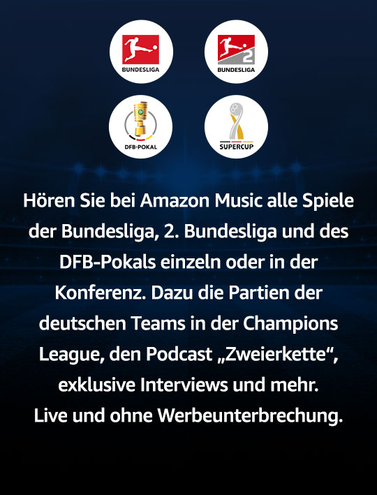 Fußball live bei Amazon Music
