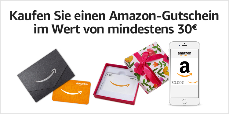 Kaufen Sie einen Amazon-Gutschein im Wert von mindestens 40â¬.