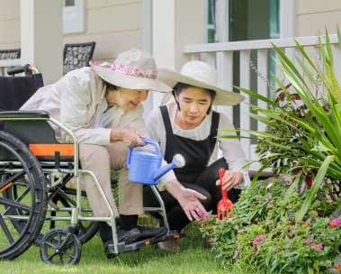 Gartenarbeit für jedes Alter