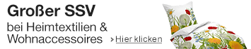 Großer SSV bei Heimtextilien & Wohnaccessoires