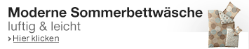 Moderne Sommerbettwäsche & mehr