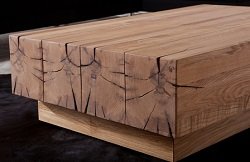 Presto mobilia 11668 Couchtisch Wohnzimmertisch Massiv Tisch Selma 66