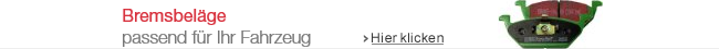 Bremsbeläge für Ihr Fahrzeug