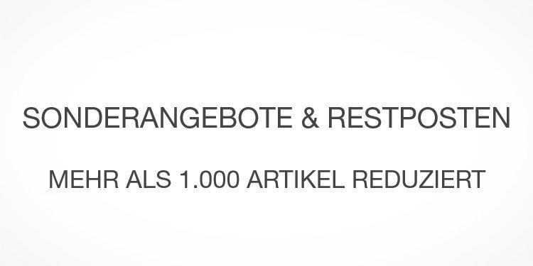 Restposten &amp; Sonderangebot