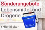 Sonderangebote Lebensmittel und Drogerie