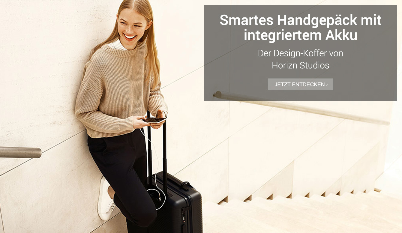 Amazon Launchpad Start-up-Produkte: Smarter Design-Koffer von Horizn Studio