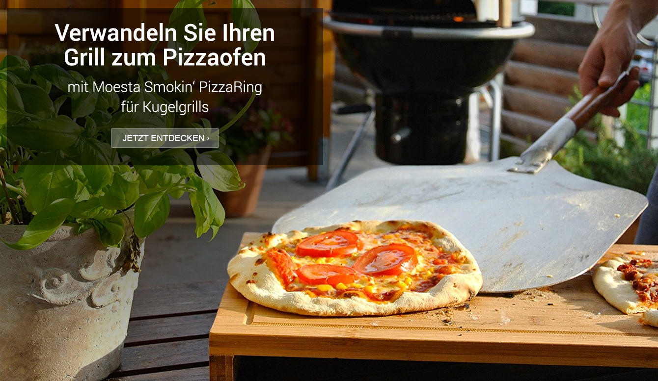 Amazon Launchpad Start-up-Produkte: Pizza Ring für Kugelgrills von Moesta BBQ