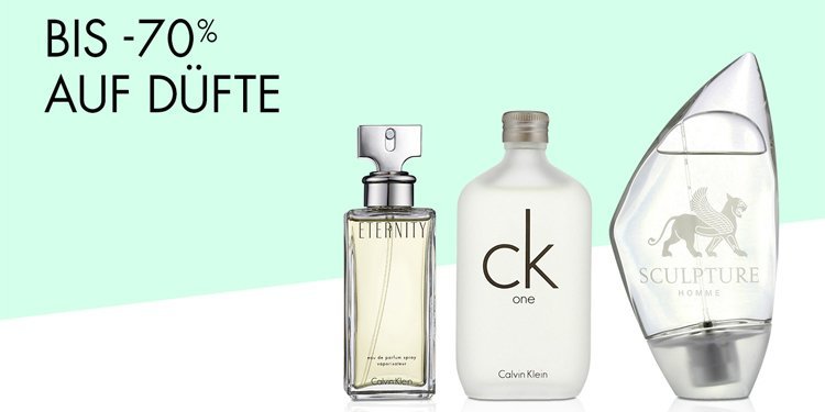 70% auf Düfte