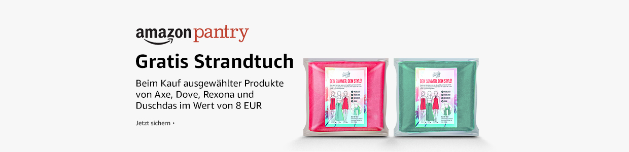Gratis Strandtuch beim Kauf ausgewählter Produkte für 8 EURO