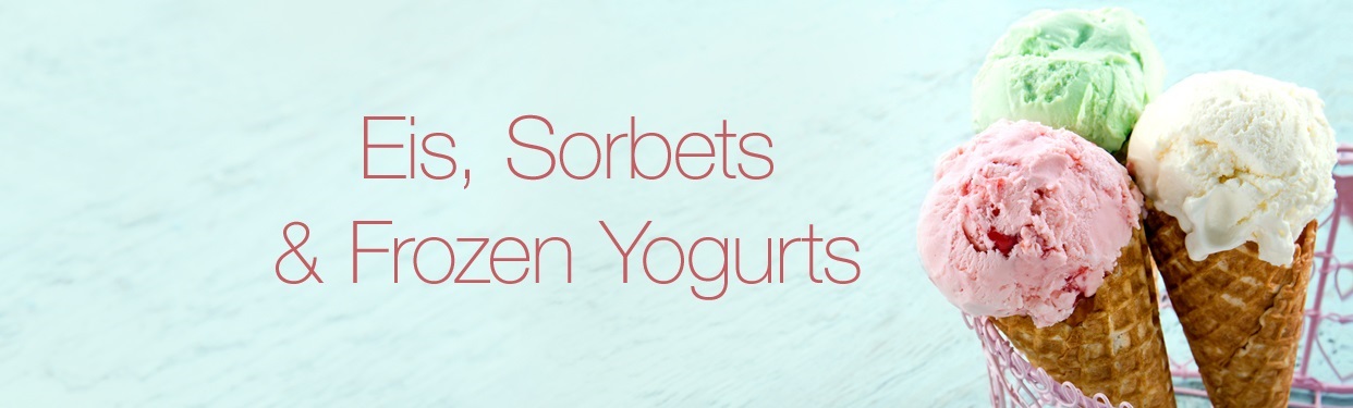 Eis und Frozem Yogurt