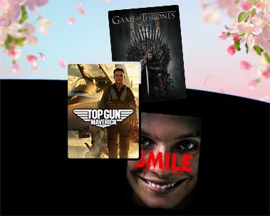 Bis zu 50% auf Filme und Serien