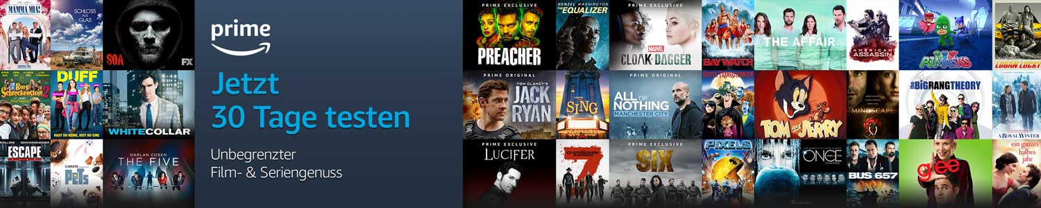 Prime Video - Jetzt 30 Tage testen