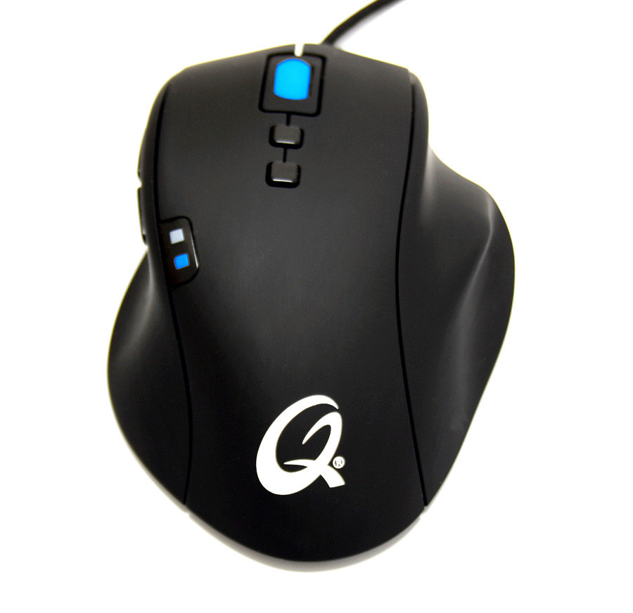 QPAD Pro Gaming Laser Maus schwarz Amazon.de Games