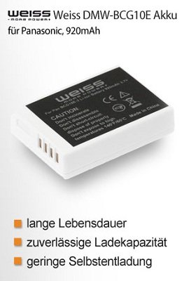 Batteria Li-Ion Compatibile Per Panasonic Lumix DMC-TZ25 – 3,6V, 890mAh, Ricambio - 2