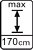maximale Aufbauh&ouml;he 170 cm