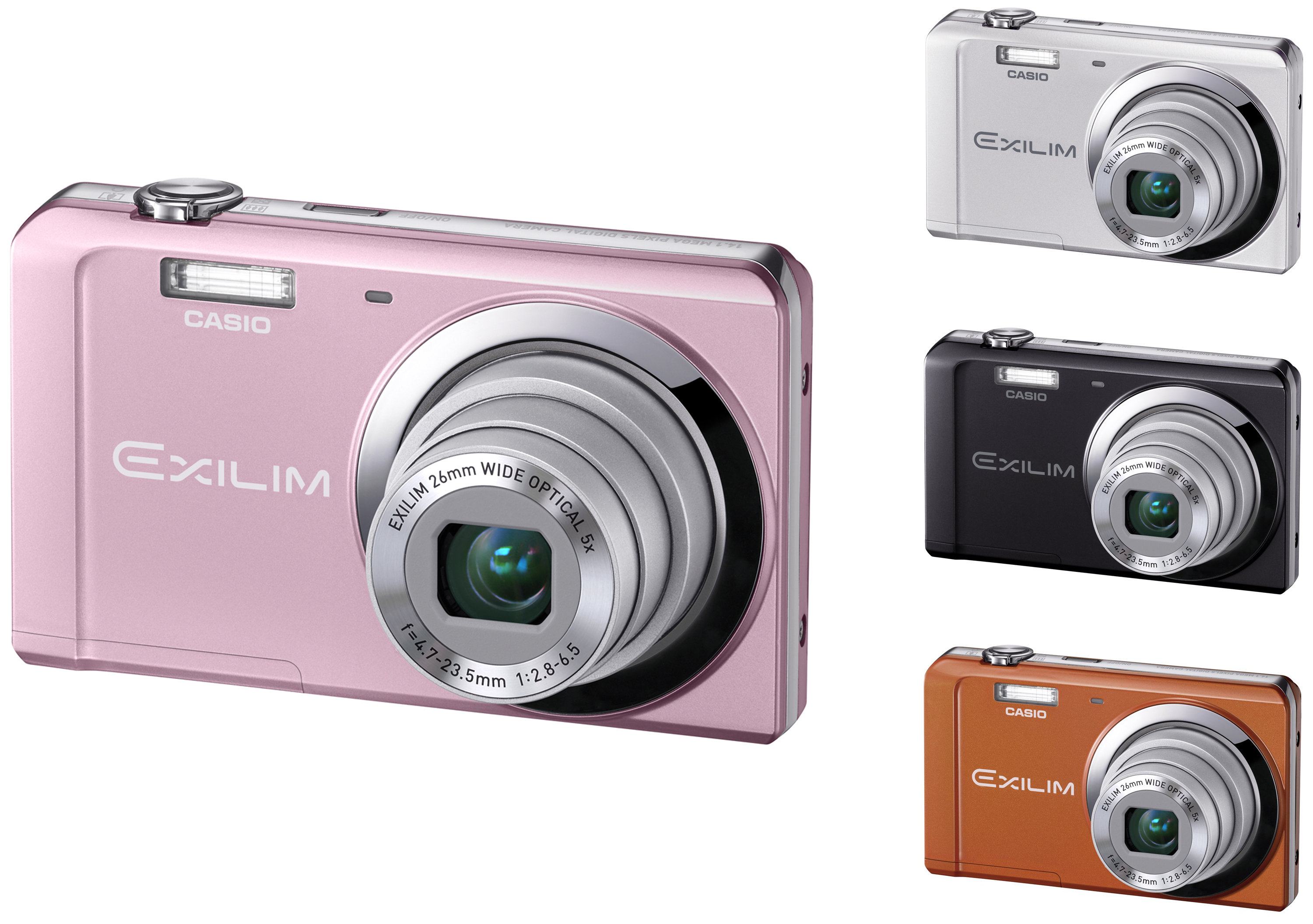 【CASIO】コンデジ EXILIM EX-ZS5 ピンク カシオ、easyモード搭載コンデジ「EXILIM ZS5」 - 価格.com