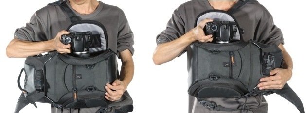 Vanguard Adaptor 41 SLR-Kamerarucksack anthrazit : Amazon.de ...
