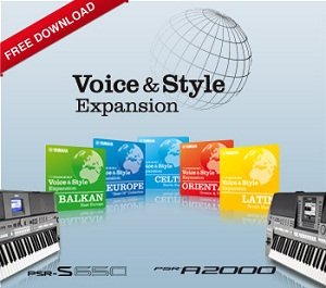 Yamaha Psr S650 Expansion Pack