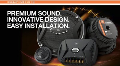 JBL Car GTO 629 6,5" 180 Watt 2-Wege Koaxialer Auto-Hifi Lautsprecher ...